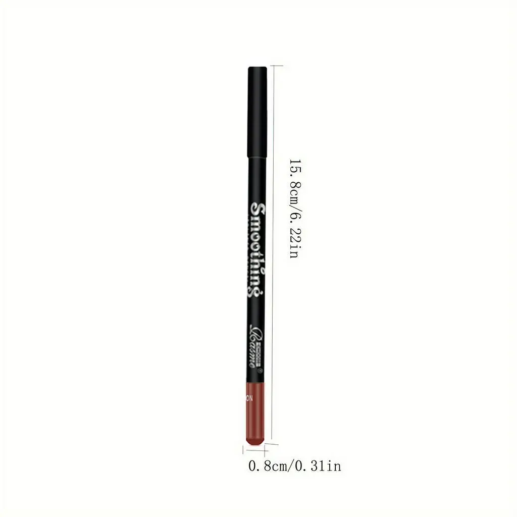 Luxury Matte Lip Liner, Long-Lasting, Smooth Application for Perfect Outline & Filling, Versatile Shades for All Skin Types