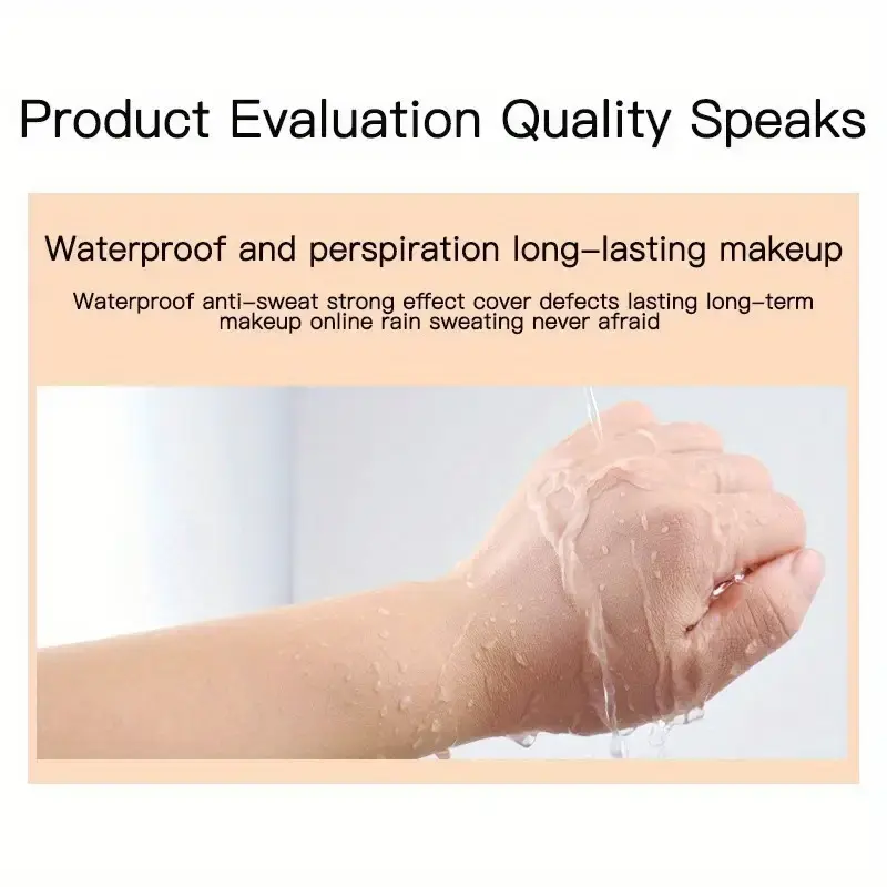 Mushroom Head Air Sponge BB Cream Foundation,Full Coverage, Long-lasting Moisturizing,Concealer Base Makeup,Natural Nude makeup