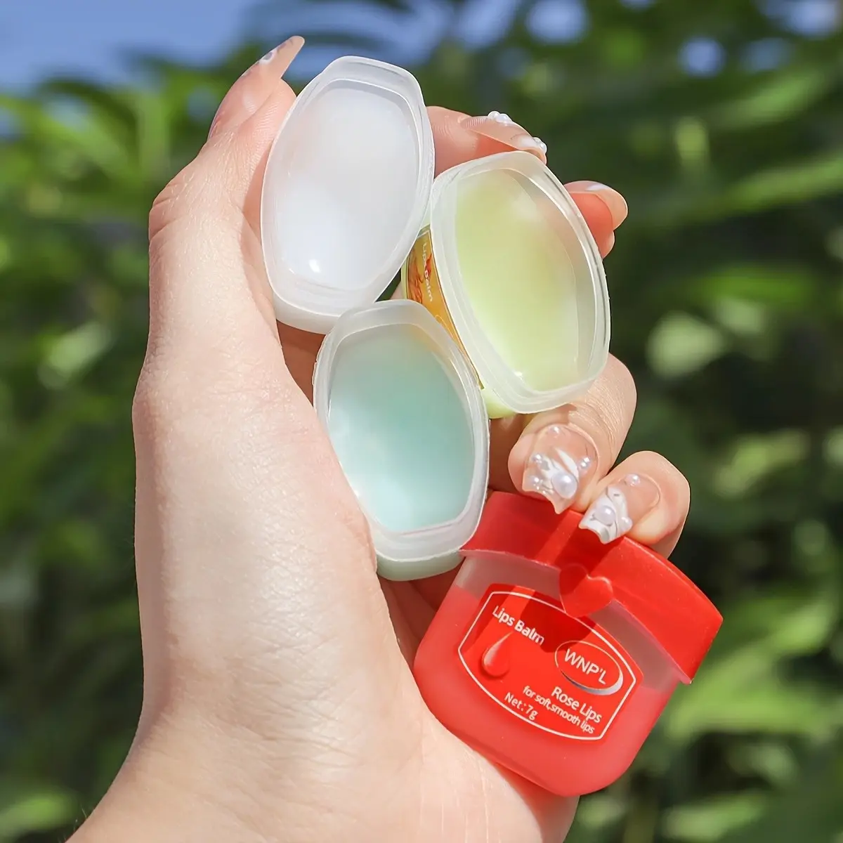 6pcs Fruit Flavor Lip Balm Set,Colorless Moisturizing & Nourishing Lip Gloss for All Skin Types,Perfect Gift for Men & Women