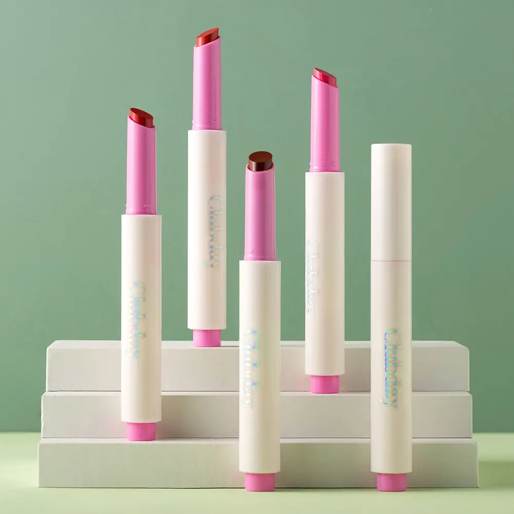 Long-lasting moisturizing easy to color nourishing press lipstick pearl fine flash rose fragrance mirror hydration lip honey