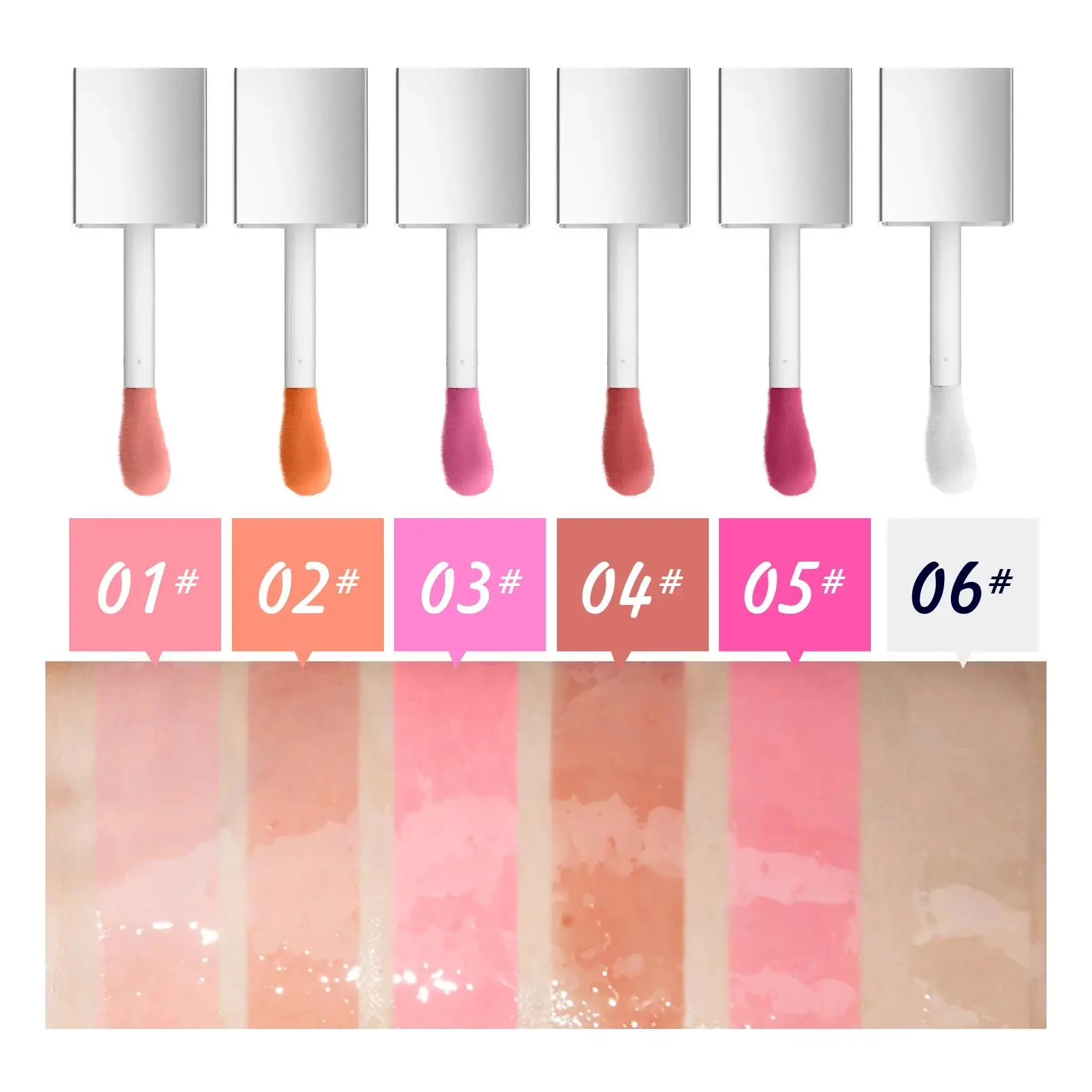 Kissable Lip Glow Oil With Vitamin E Shea Butter Deep Nourishment Lightweight Non Greasy Plumping Effect