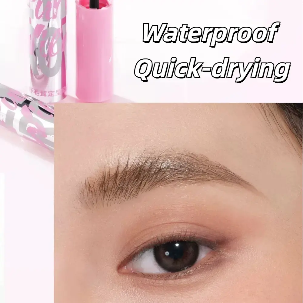 NEIYOU Eyebrow Tint Sweatproof Long-lasting Non-fading Wild Eyebrows Light Brown Styling Gel Eyebrow Staining Cream Makeup