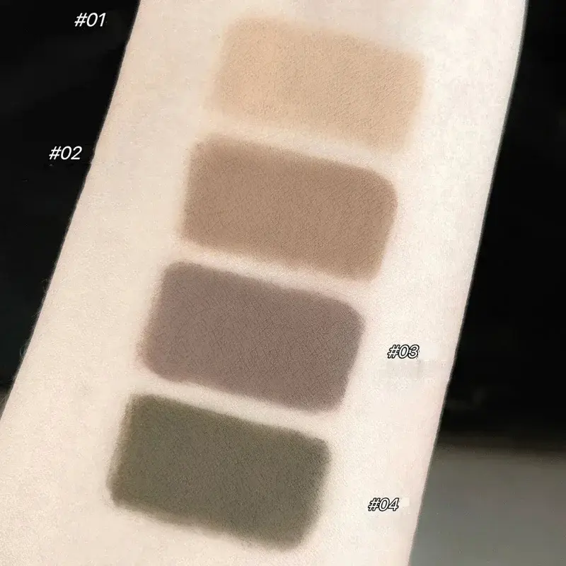 Natural Pigments Eyebrow Mascara Cream Lasting Eye Brow Tint Gel Liquid Paint Cocoa Brown Moss Green Color Professional Makeup