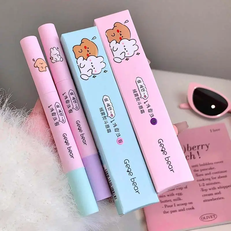 Iron Lip Cream with Cushion Applicator Velvet Matte Nude Lip Mud Creamy Moisturizing Soft Mist Powder Liquid Lipstick Blush Tint