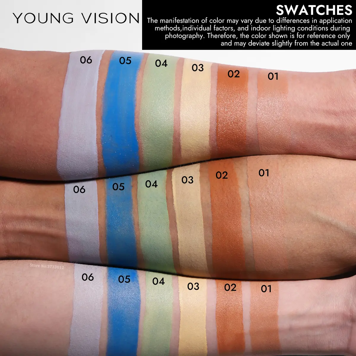 Yellow Orange Liquid Concealer Foundation Primer Base Facial Repair Dark Circles Corrector Skin Tone Purple Brighten Concealer