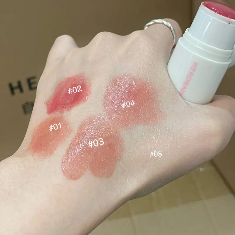HERORANGE Aqua powder blusher Stick Korean Girls Whitening Natural Naked Makeup Highlight powder blusher Brightening Cream