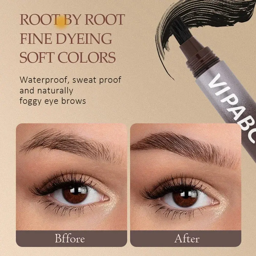 Eyebrow Powder Cream Waterproof Not Smudge Eyebrow Cream Long Lasting Color Rendering Smear-proof Makeup Wild Eyebrow Makeup