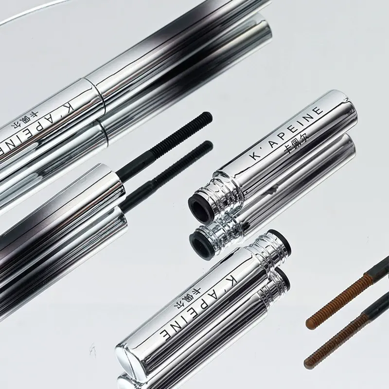Ultra-fine Small Brush Head Mascara Lengthening Black 3D Lash Eyelash Extension Eye Lashes Long-wearing Brown Color Mascara