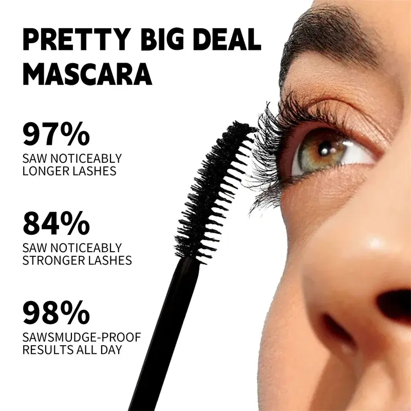 6 Colors Mascara Eyelashes Curling Extension Pink Purple Blue Green Mascara Non-smudge Waterproof Fast Dry Long-lasting Makeup
