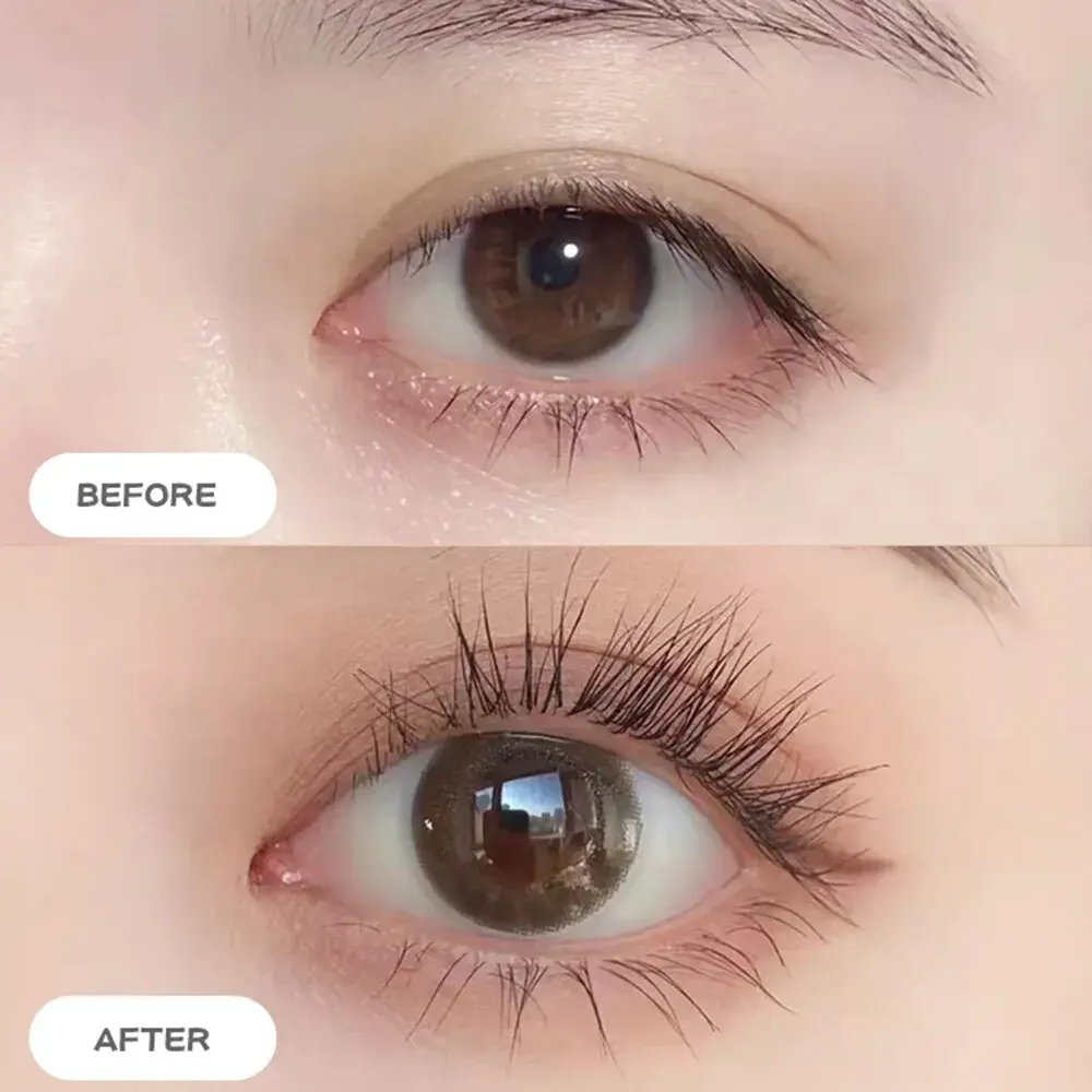 Dream Party Curly Black Sun Flower Mascara Cute Design All Day Long-Wearing Lash-Lengthening Thick Volume Eyelashes