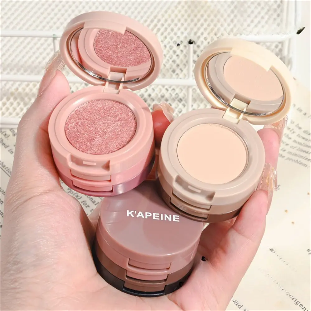 3-in-1 Makeup Palette Matte Pearlescent Eyeshadow Blush Highlighter Contouring Three-layer All-in-one Palette Brightening Skin
