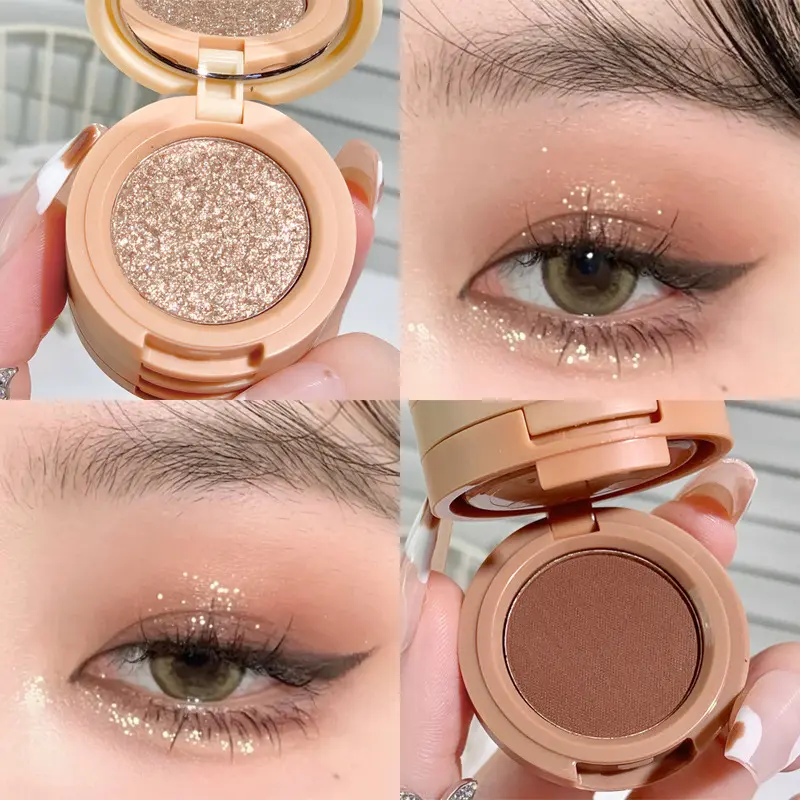 3-in-1 Makeup Palette Matte Pearlescent Eyeshadow Blush Highlighter Contouring Three-layer All-in-one Palette Brightening Skin