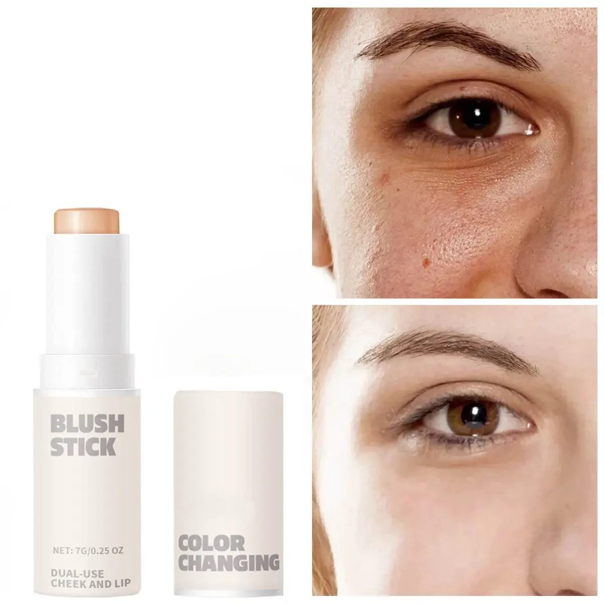 Invisible Pore Base Stick Makeup Concealer Isolation Makeup Front Pore Base Modifying Skin Color Primer Makeup Cream 2025