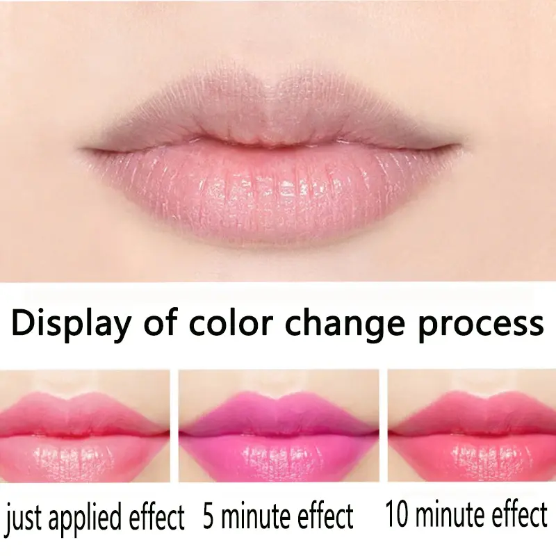 1pcs Aloe Vera Moisturizing Lipstick Lasting Nutritional Repair Lipsticks Anti Drying Color Changing Waterproof Natural Lip Care