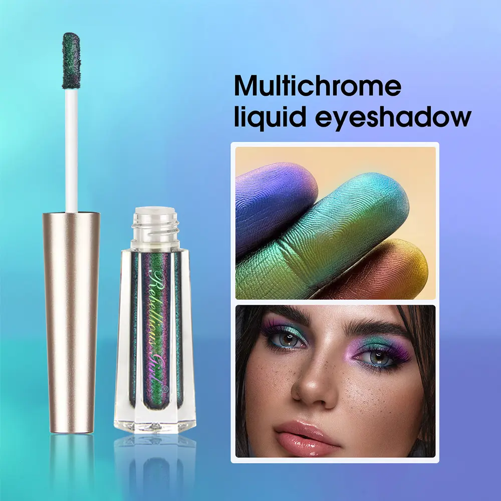 Chameleon EyeshadowsDiamond Glitter Liquid Eyeshadow StickHighly Pigmented Metallic Shimmering Long Lasting Shine All Makeup