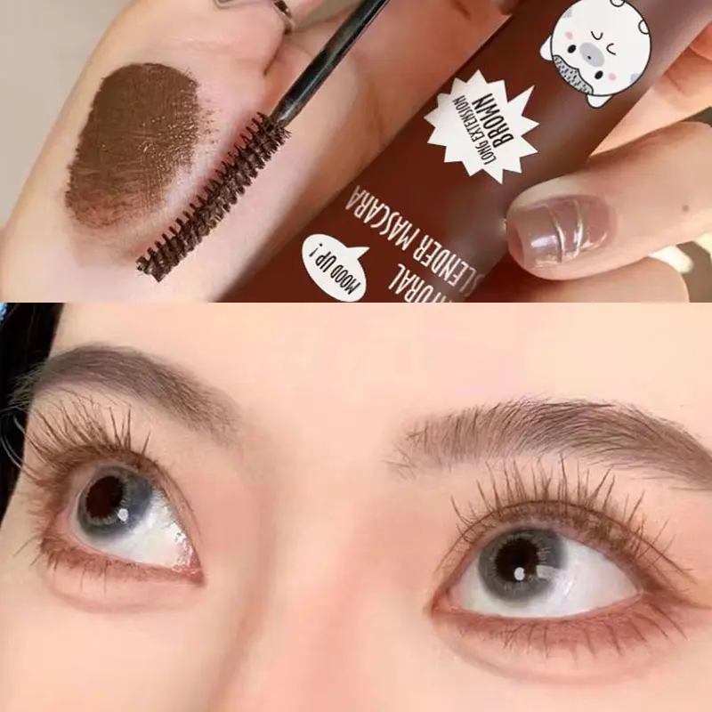 Cappuvini Thick Slender Mascara Long-lasting Curling Waterproof And Non-smudge Eyelashes Eye Makeup Mascara