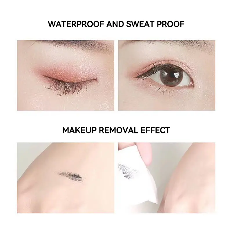 Cappuvini Thick Slender Mascara Long-lasting Curling Waterproof And Non-smudge Eyelashes Eye Makeup Mascara