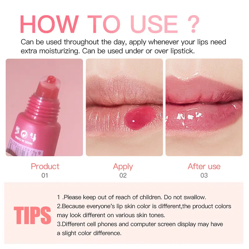 SAM SUGAR 5-Color Lip Gloss Set: Hydrating Butter Formula with High-Gloss Finish -Liquid Lipstick for Water-Light Shine and Soft