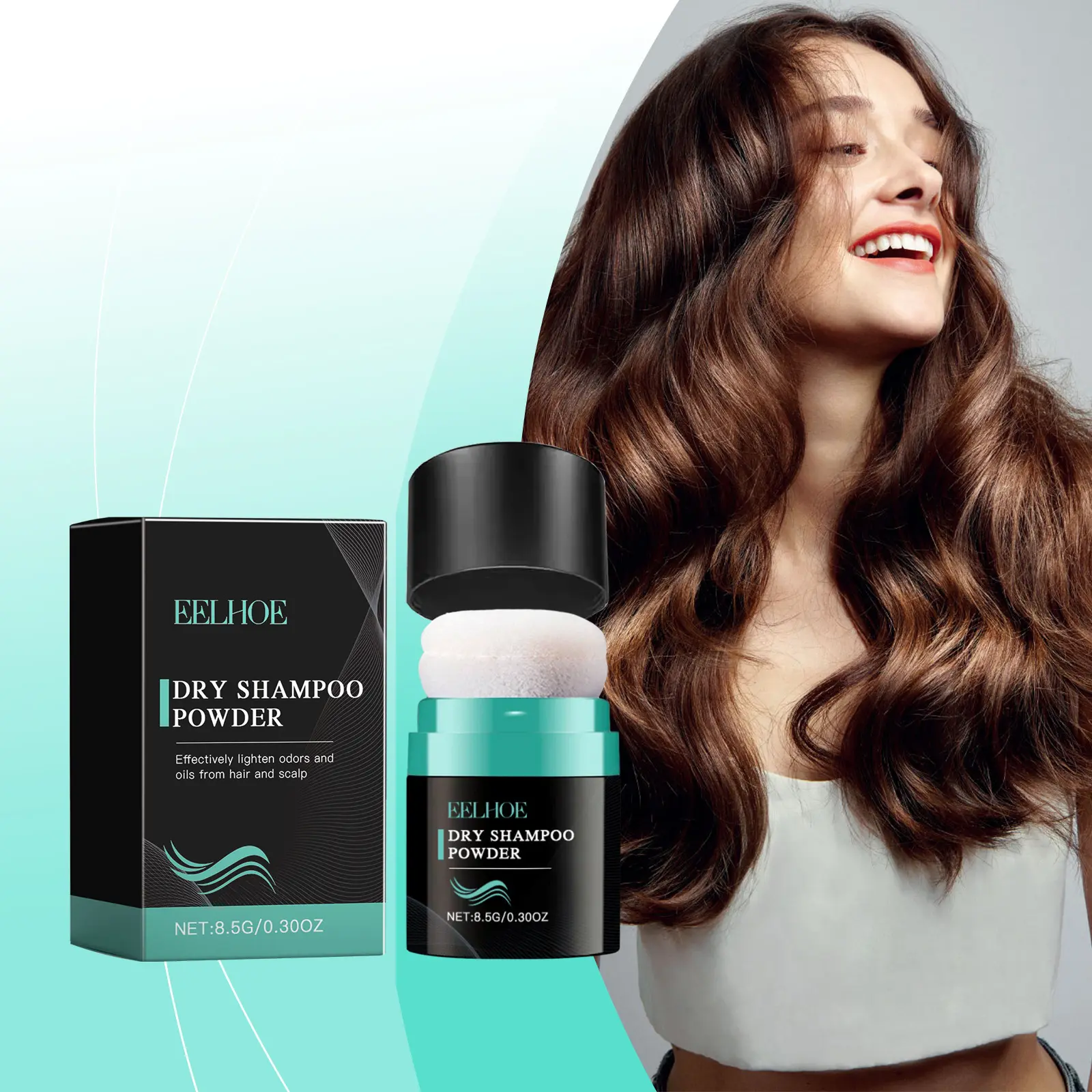 EELHOE Best Hair Powder Fluffy Mattifying Refreshing Leave-In for Lazy People Dry Shampoo Powder to Increase the Volume of Hair