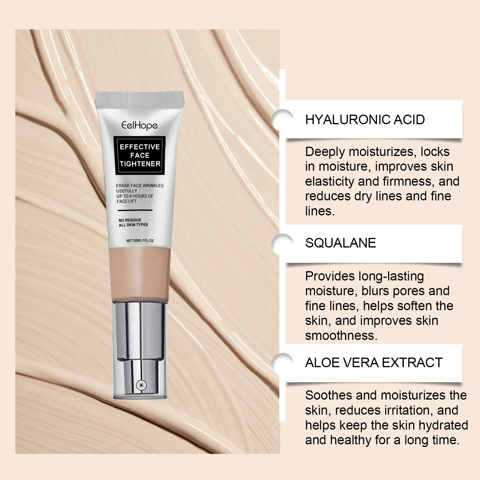 EELHOE Liquid Concealer Foundation Cream Lasting Full Coverage Acne Spot Dark Circles Concealer Cream Waterproof Makeup Product