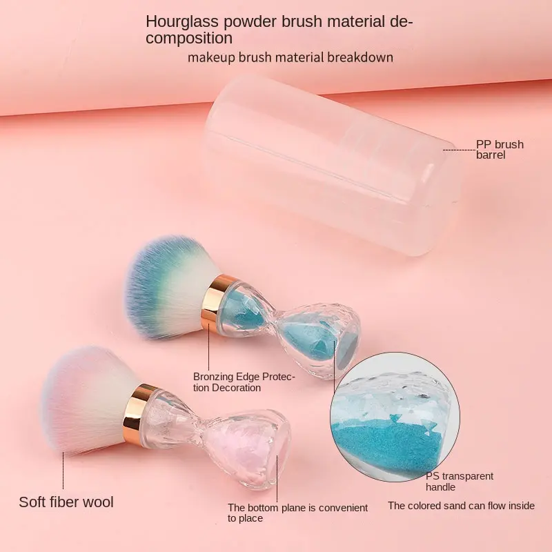 New fashion Nail Dust Brush Small waist Powder brush Blush Brush Beauty tools Dust brush Makeup brush
