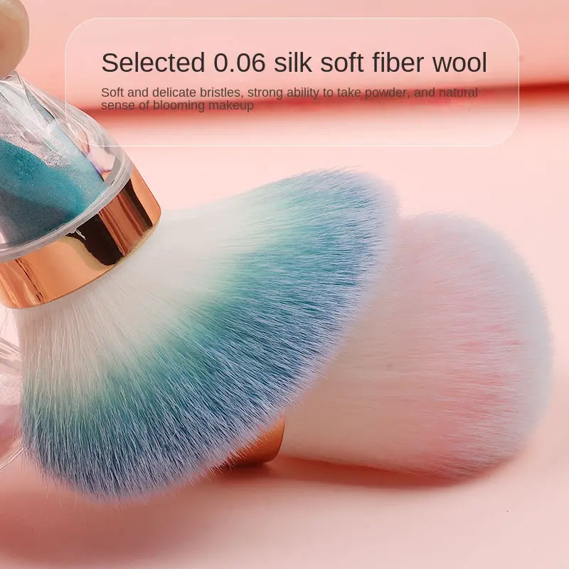 New fashion Nail Dust Brush Small waist Powder brush Blush Brush Beauty tools Dust brush Makeup brush