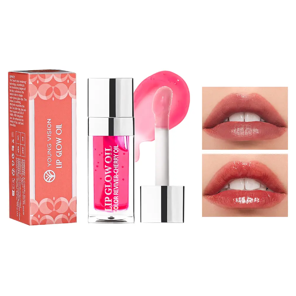 YOUNG VISION Lip Moisturizing Oil 5 Colors Available Dudu Lip Color Water Mist Lip Gel Moisturizing and Moisturizing Lip Color