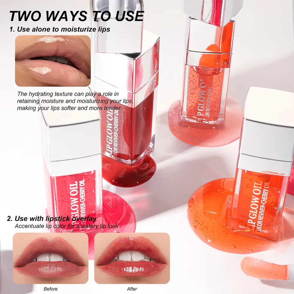YOUNG VISION Lip Moisturizing Oil 5 Colors Available Dudu Lip Color Water Mist Lip Gel Moisturizing and Moisturizing Lip Color