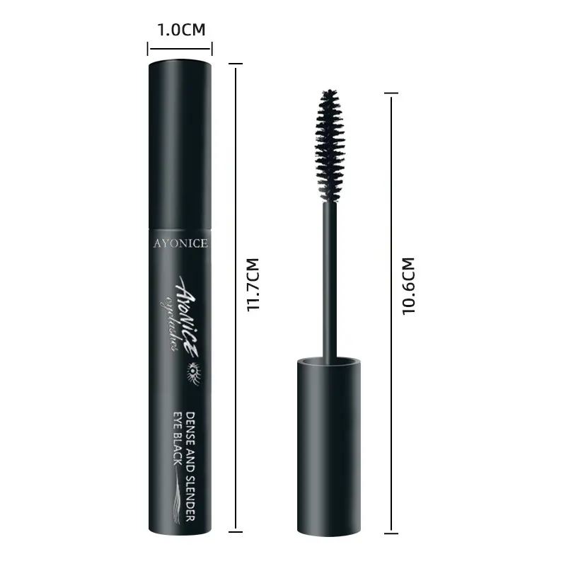 3D Fiber Lashes Thick Lengthening Mascara Long Black Lash Eyelash Extension Eye Lashes Brush Makeup Pro Eye-Cosmetics