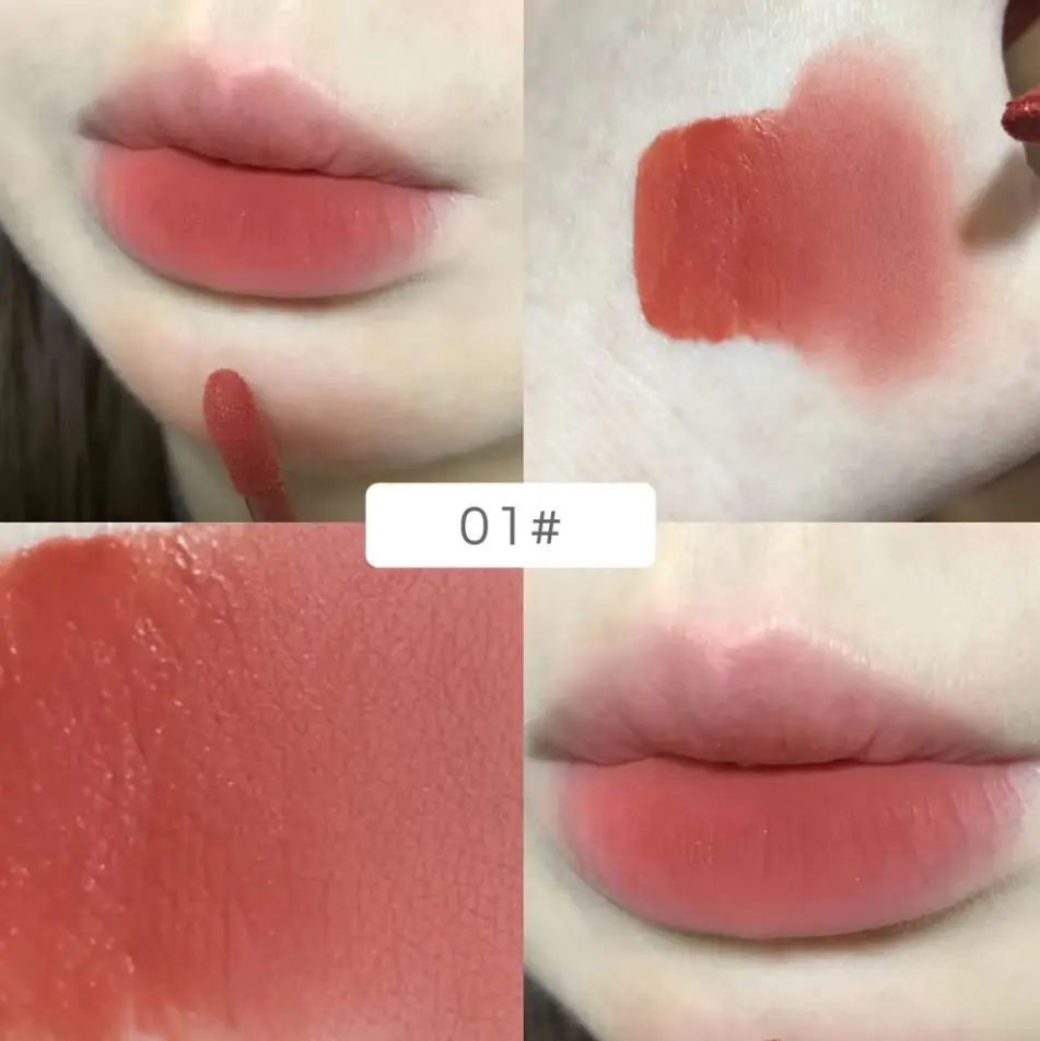 Cute Fluffy Lip Mud Matte Finish Lightweight Texture And Long-lasting Makeup Lipstick Glaze Non-Stick Cup Making It Look White