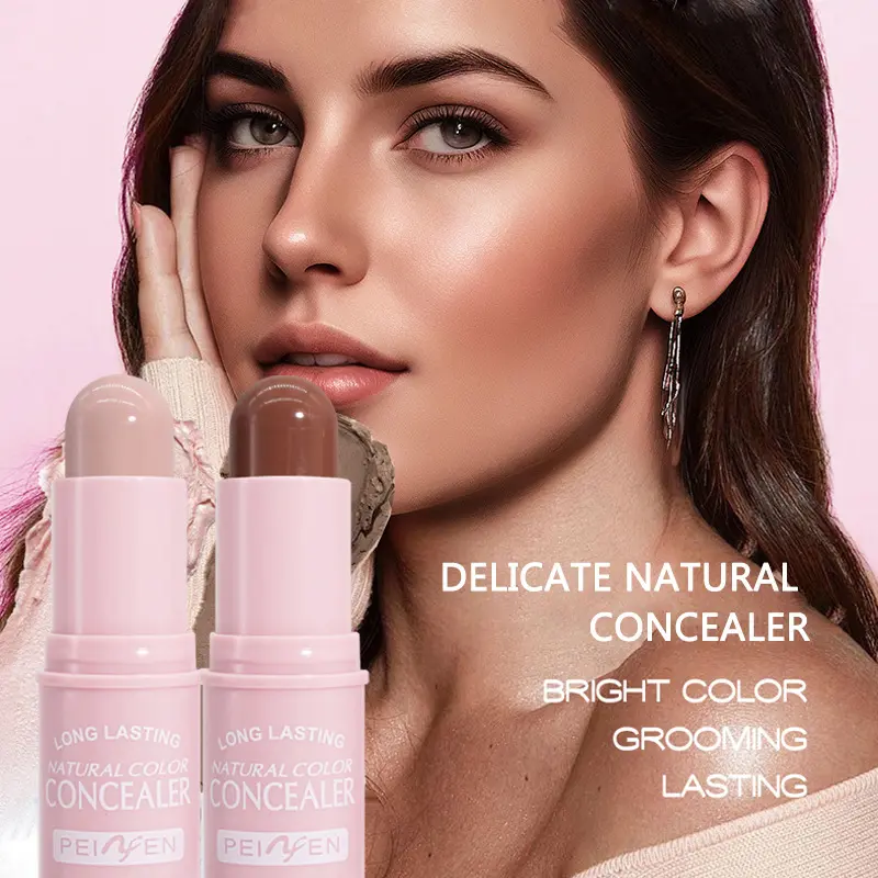 Highlighter Stick Brightening Skin Tone Contouring Natural Stereo Concealer Cream Makeup Base Foundation Multi-Purpose Stick