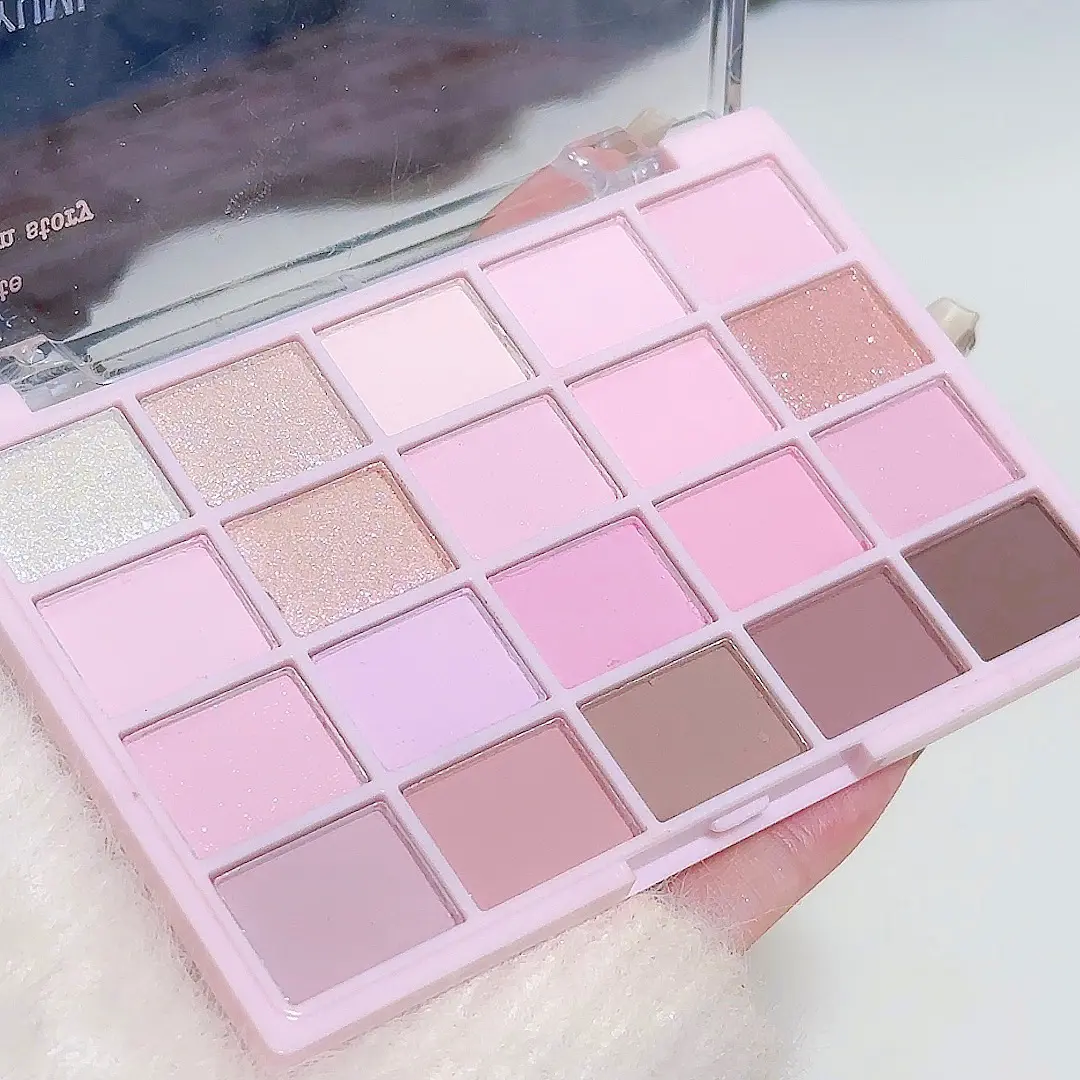 20 colors of emotional eyeshadow with matte finish, daily brightening light makeup multifunctional eyeshadow palette