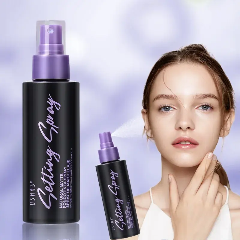 110ml Waterproof Makeup Setting Spray Long-Lasting Oil-Free Natural Finish for Face - Anti-Sweat Beauty Hold Spray