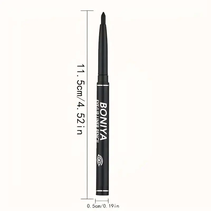 3pcs/Silky Black Brown Eyeliner Smooth Waterproof and Sweatproof Long-lasting