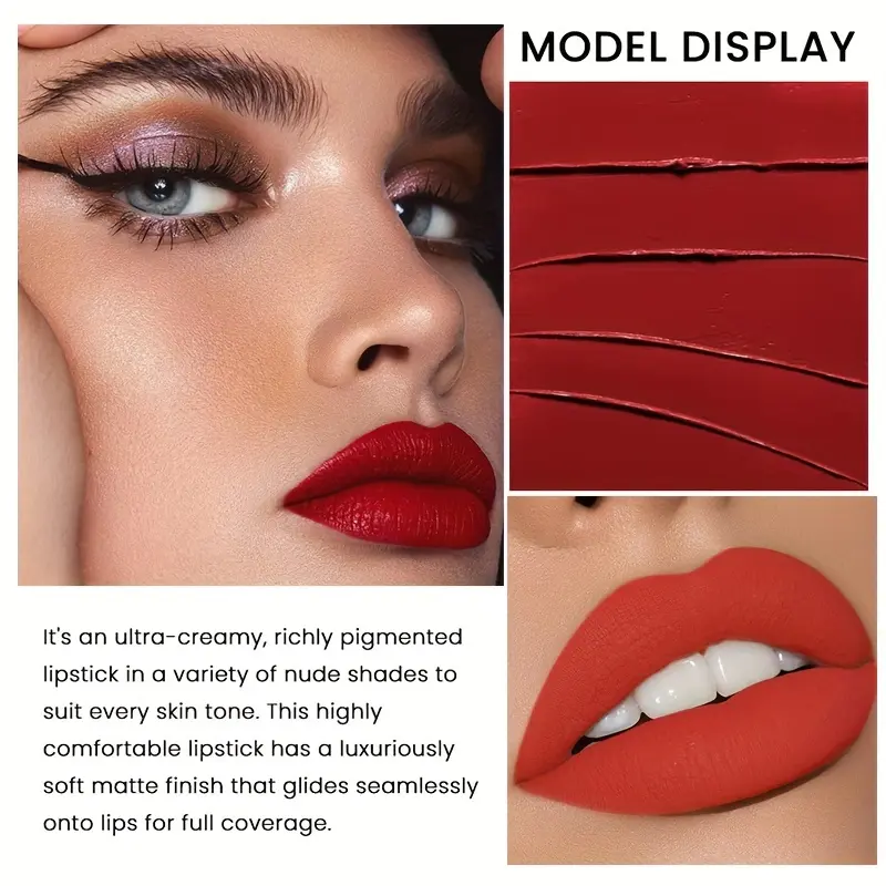 17 Colors of Long-lasting Lip Gloss Palette Moisturizing Lipstick Colorful Sexy Women Lip Gloss Waterproof Smooth Lip Stick
