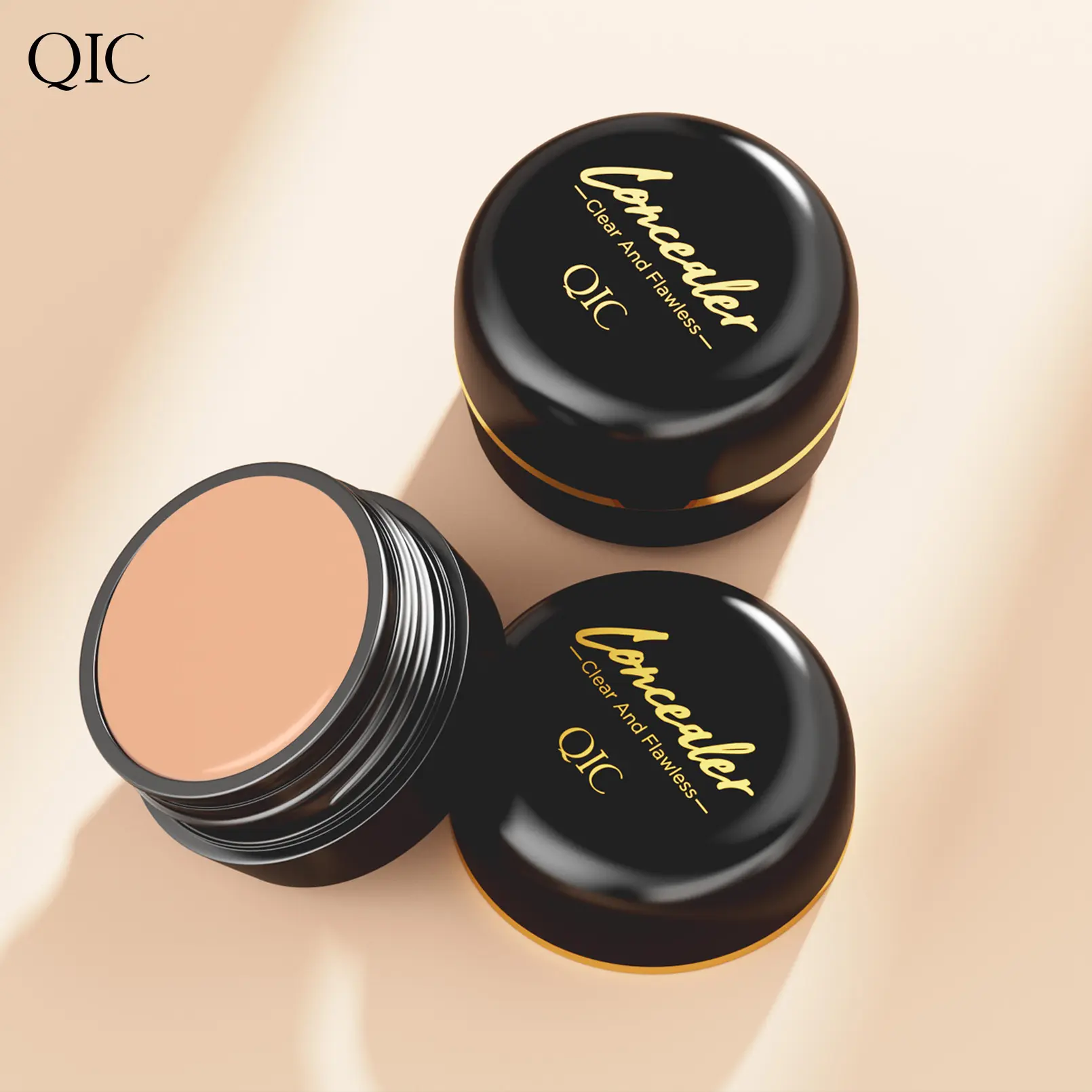 Full Coverage Concealer Cream,Waterproof,Matte Finish for All Skin Tones,Hides Scars & Dark Spots,Long-Lasting,Multi-Color