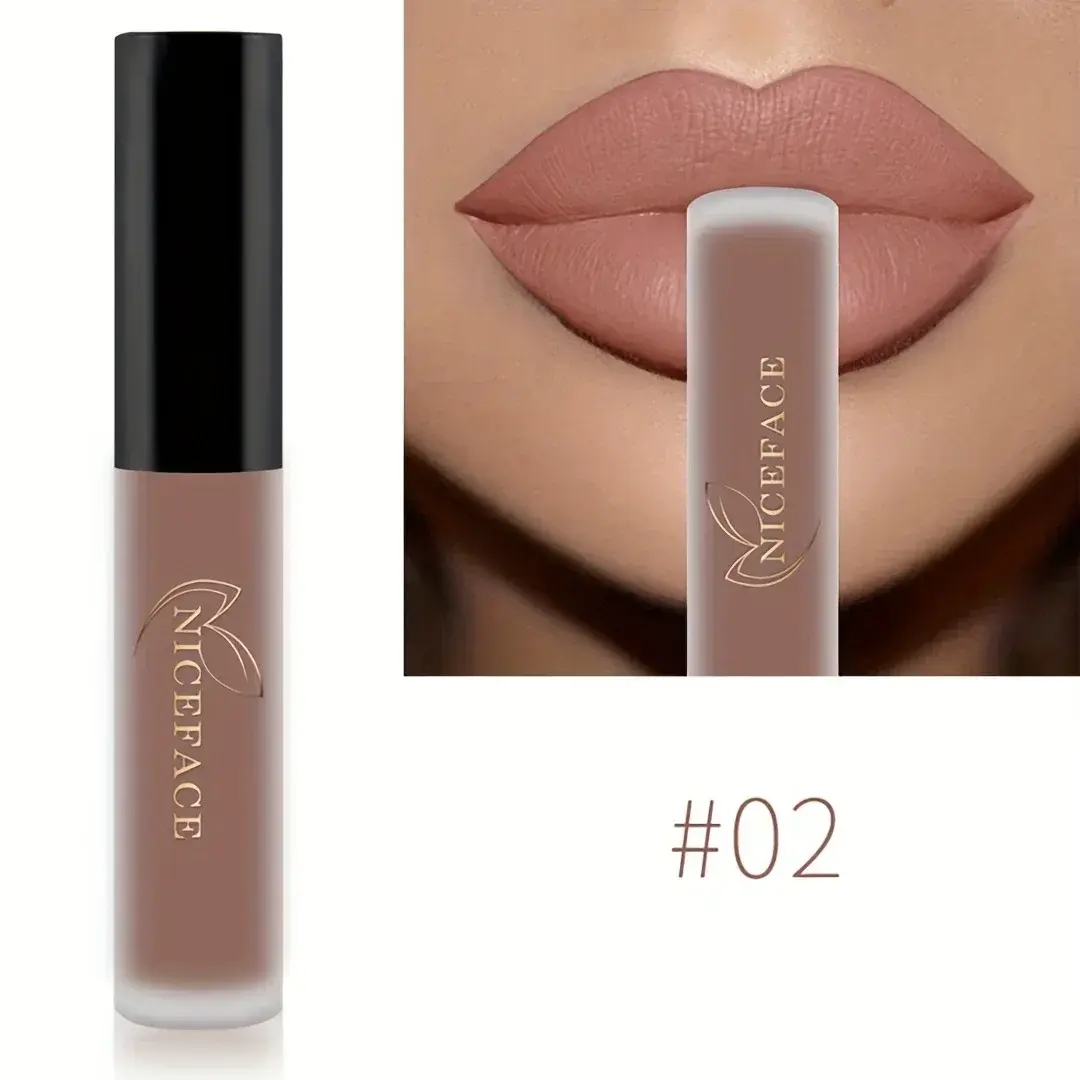 20 Colors Optional, High Pigmented Matte Velvet Lip Glaze - Long-Lasting, Smudge-Proof, Non-Moisturizing Liquid Lipstick 1pc