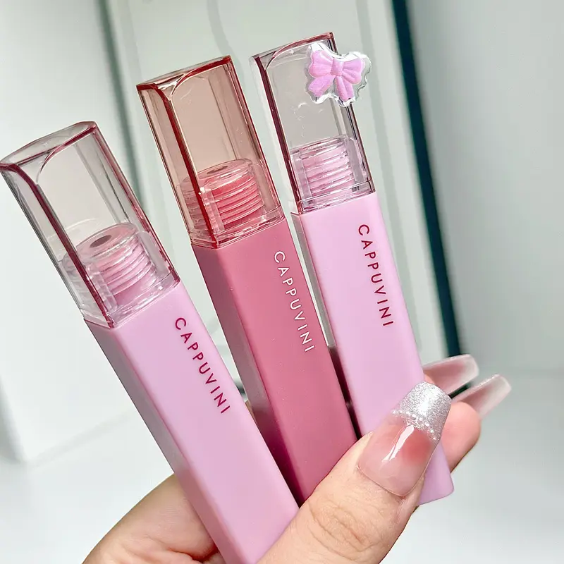 Silky Velvet Lip Gloss Matte Lip Mud Waterproof Non-Stick Cup Lip Glaze Smudge Proof Not Fade Liquid Lipstick Korean Makeup