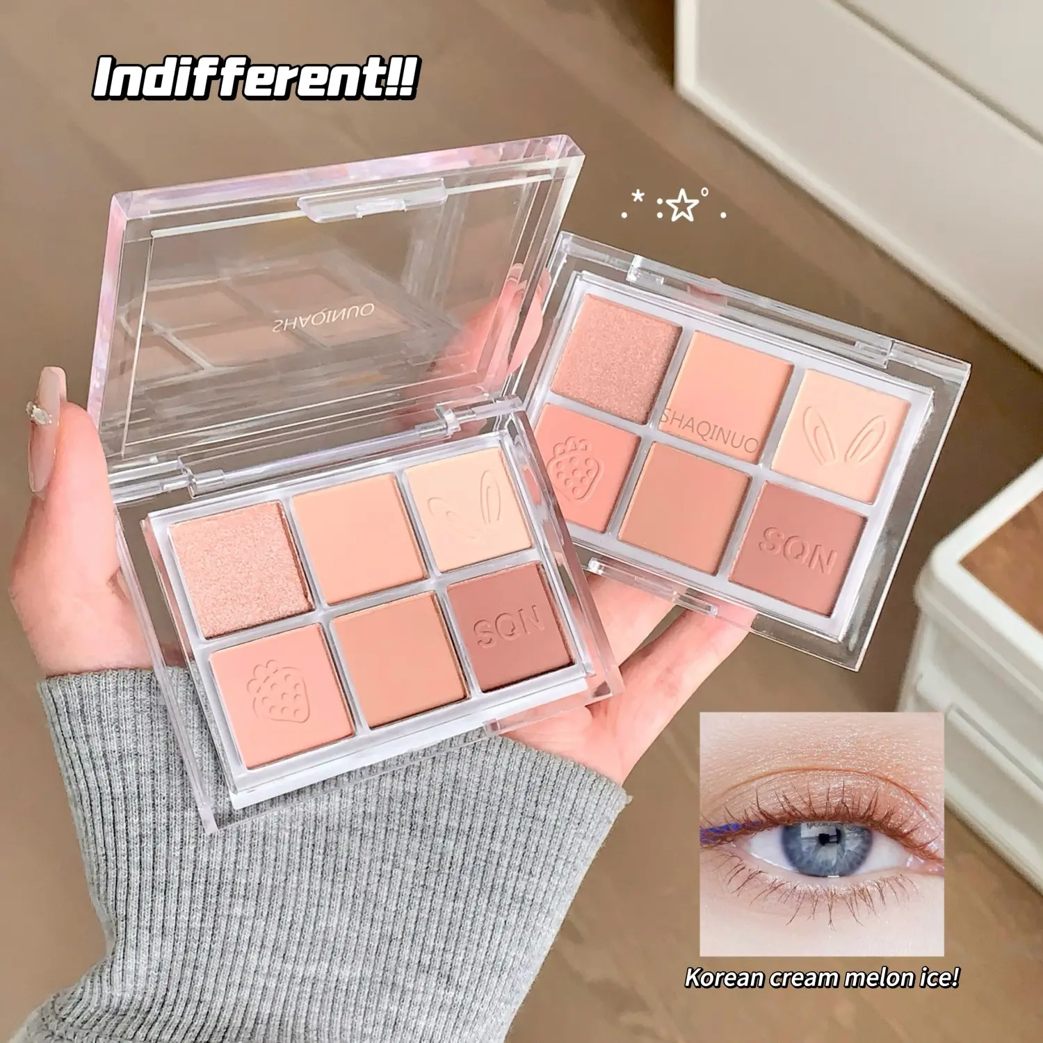 Matte Sunset Eyeshadow Palette, Earth Tone Eyeshadow Palette, Matte Pearlescent makeup and contouring multi-purpose palet