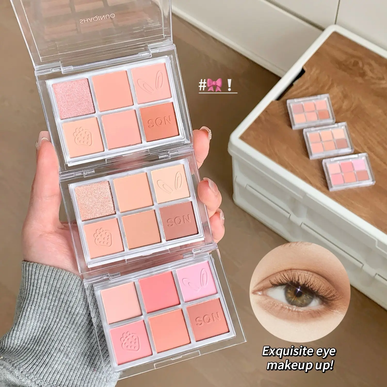 Matte Sunset Eyeshadow Palette, Earth Tone Eyeshadow Palette, Matte Pearlescent makeup and contouring multi-purpose palet