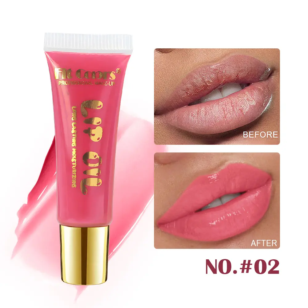 FIT COLOR 6 colors hose moisturizing hydration non-stick lip plumping honey oil hydrating mirror lip glaze liquid lipstick