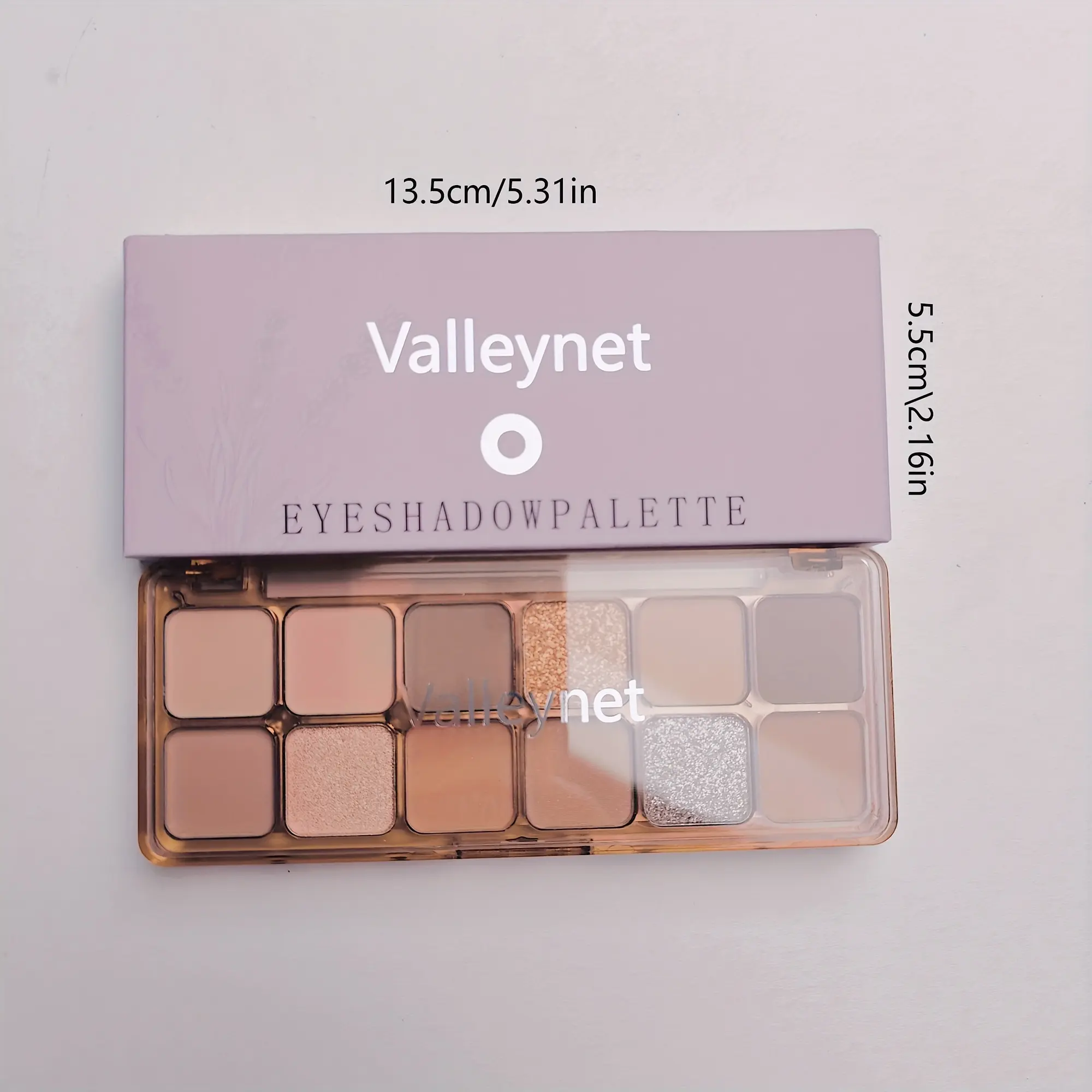 12 Color Eyeshadow Palette Earth Tones Shimmer Matte Waterproof Longlasting Pressed Powder Eye Shadow Palette  Makeup