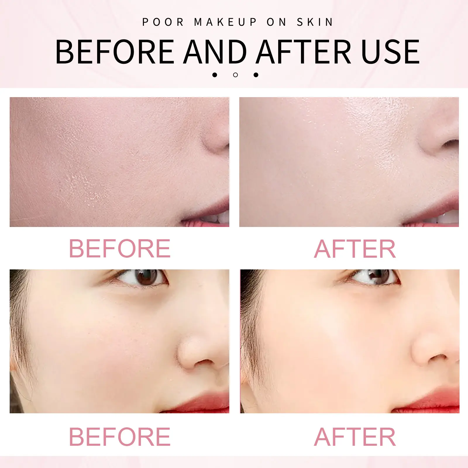 Makeup Face Primer Base Makeup Isolation Cream Gel Concealer Moisturizing Face Primer Invisible Pore Base Pre Makeup Base
