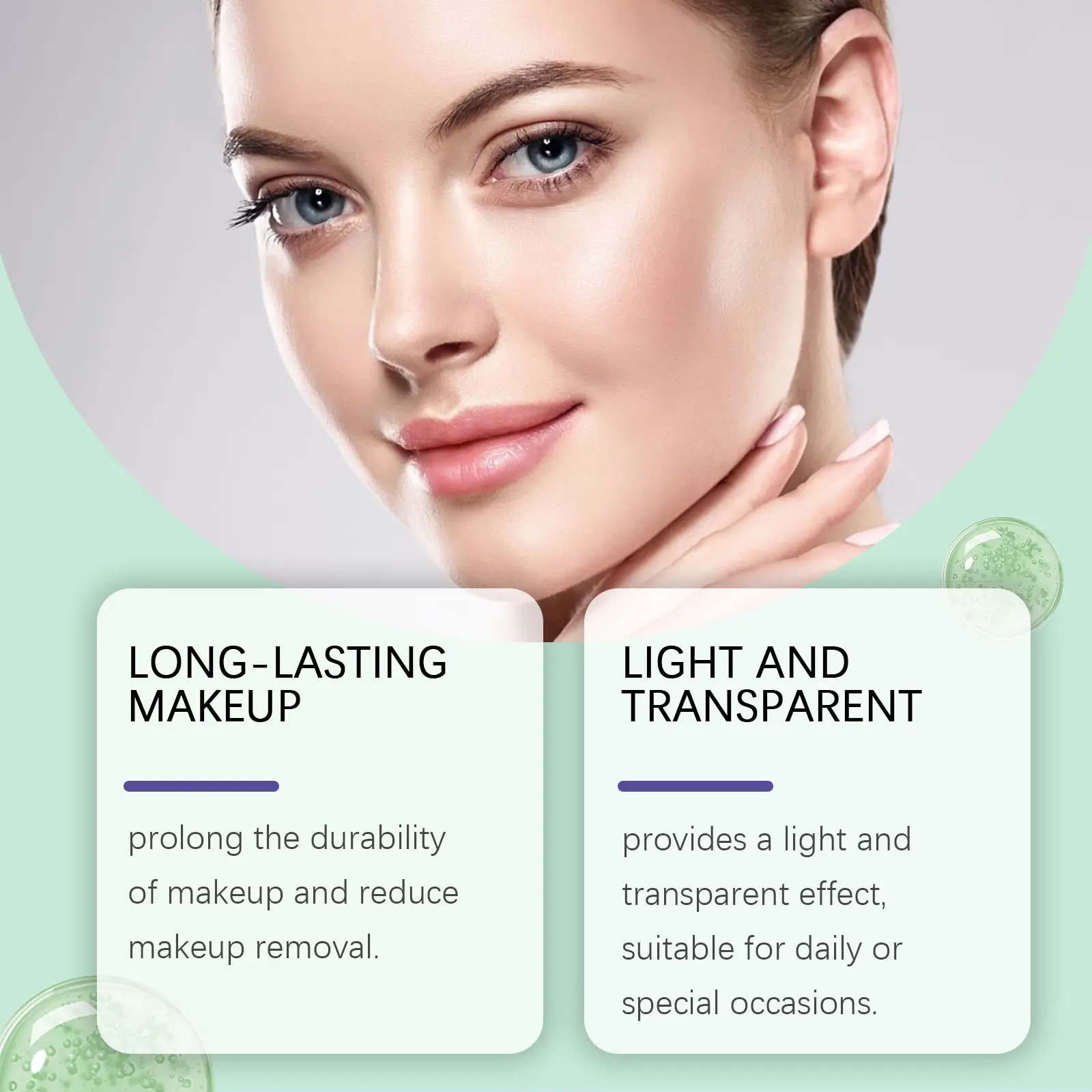 EELHOE Fixer Makeup Spray Nicotinamide Long Lasting Oil Control Waterproof Deep Hydration Face Primer for Makeup Setting Spray