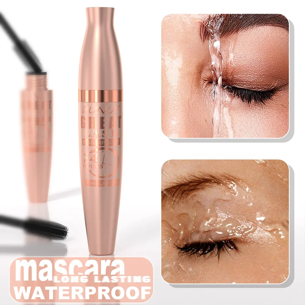 24-hour mascara, waterproof, sweatproof, lengtheninglong-lasting, quick-drying, clump-free, suitable for daily use.