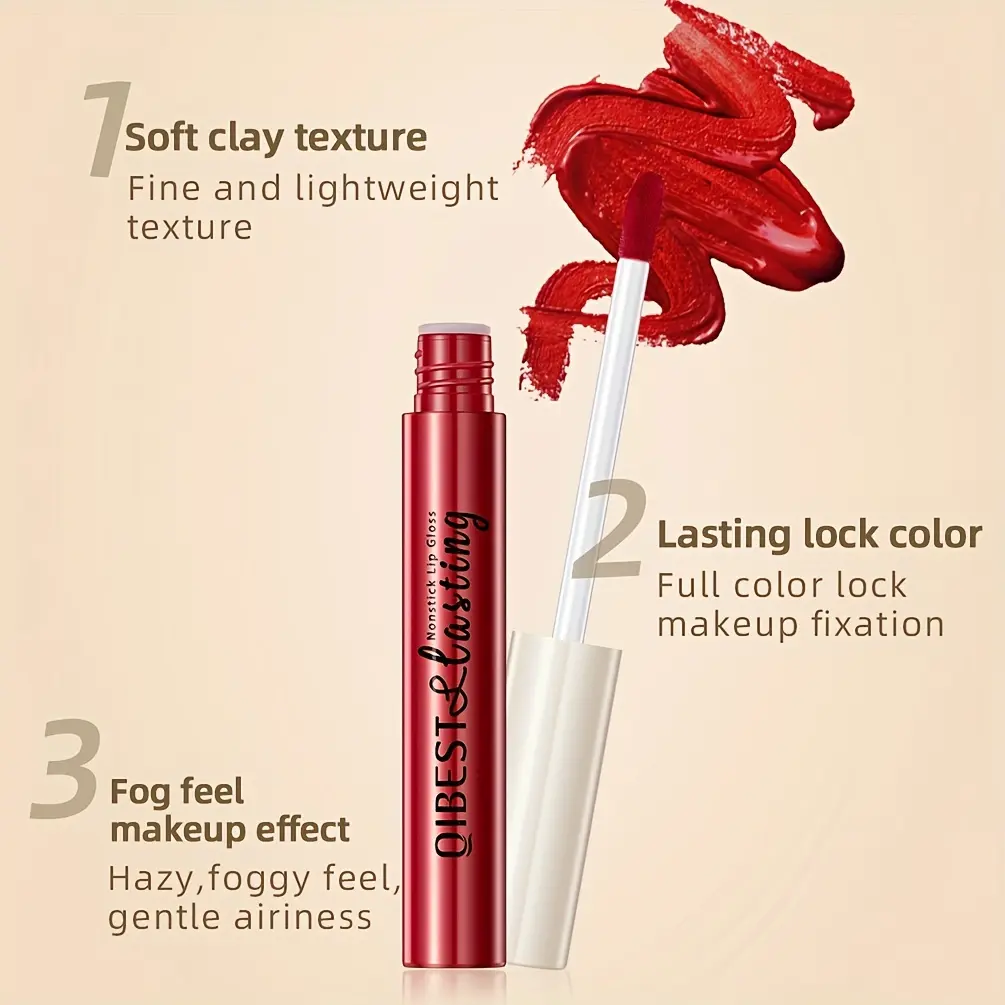 24 Colors Matte Lip Gloss, Long-Lasting, Smudge-Proof, Non-Sticky Lip Stain Valentine's Day Gifts, Ideal For Mardi Gras