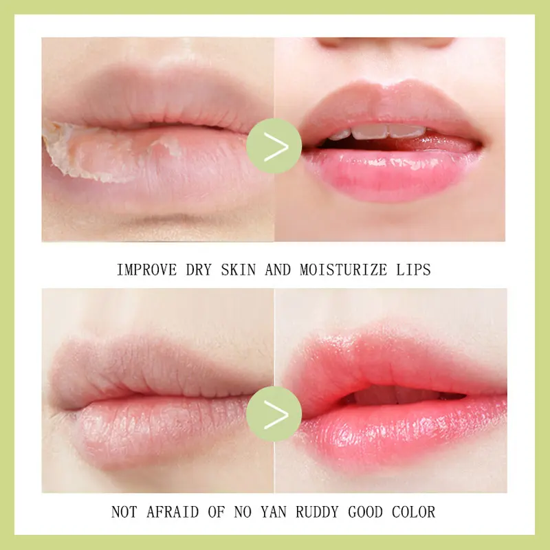 Aloe Vera Color-changing Lipstick,Moisturizes Hydrates Waterproof Non-sticky Long-lasting Tinted Lip Gloss