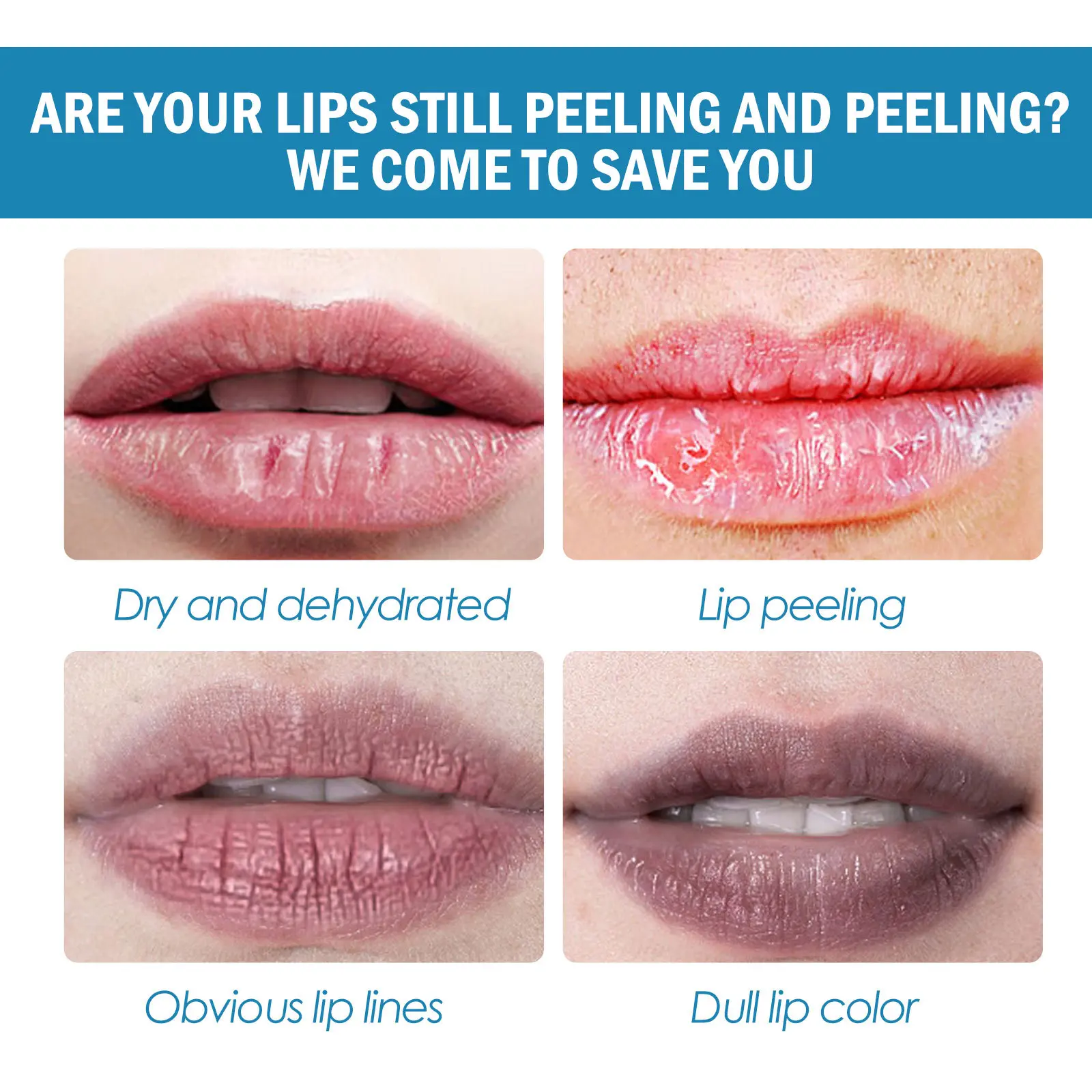 EELHOE Hydrating Lip Balm Tint Long Lasting Moisturizing Lips Plumper Nourishing Smoothing Anti-Cracking Lips Makeup Lip Gloss