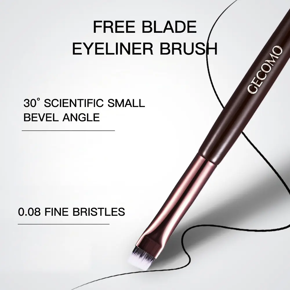 GECOMO Long Wear Matte Eyeliner Gel Cream, Quick Drying Waterproof Eyeliner Gel