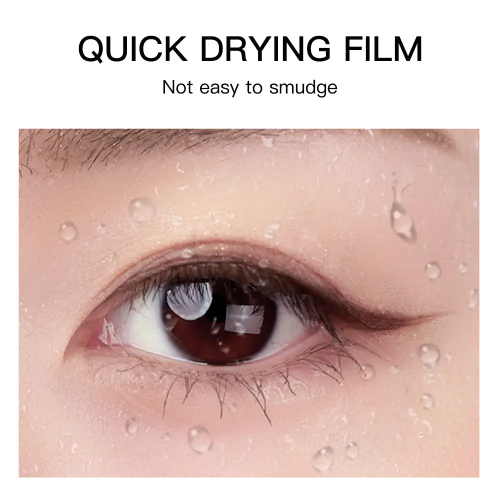 GECOMO Long Wear Matte Eyeliner Gel Cream, Quick Drying Waterproof Eyeliner Gel